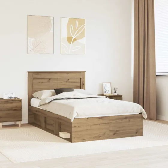 Sengestel Artisan eg 120x190 cm - massiv fyrretræ