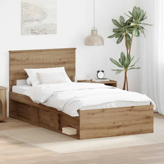 Sengestel Artisan eg 100 x 200 cm – massiv fyrretræ