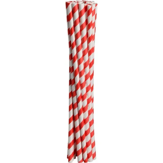 ABENA Gastro papirsugerør 19,5 cm Ø6 mm, hvid