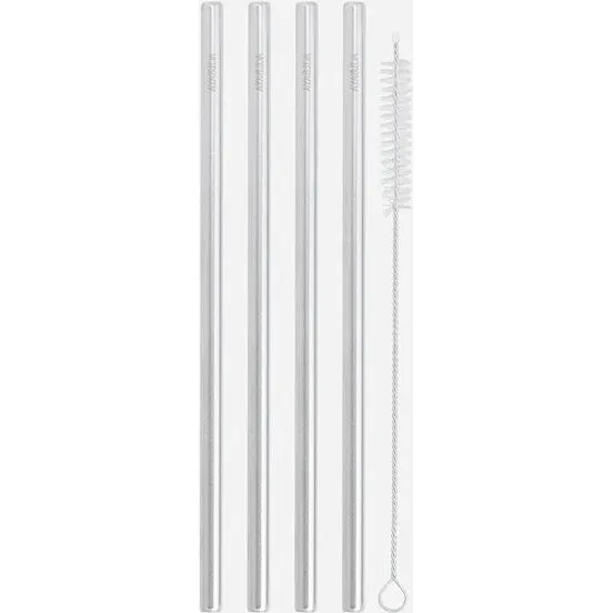 AYA&IDA genanvendelige sugerør 4-pak Ø8 mm x 21,5 cm