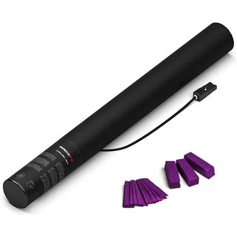 Magic FX Elektrisk Konfetti-kanon 50 cm - Lilla