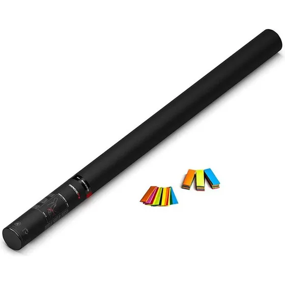 Magic FX Håndholdt Konfettikanon PRO 80 cm, Multifarvet