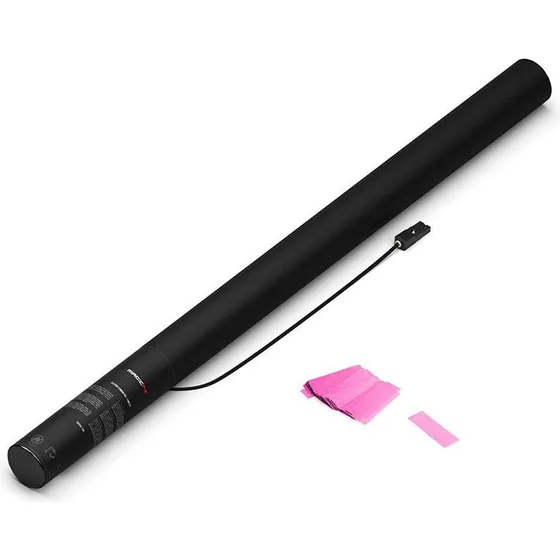 Magic FX Elektrisk UV Konfettikanon PRO 80 cm – Fluo Pink