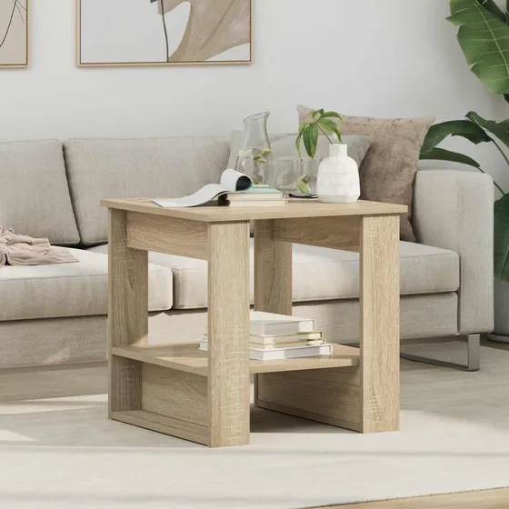 Sofabord Sonoma eg 51x50x50 cm – konstrueret træ