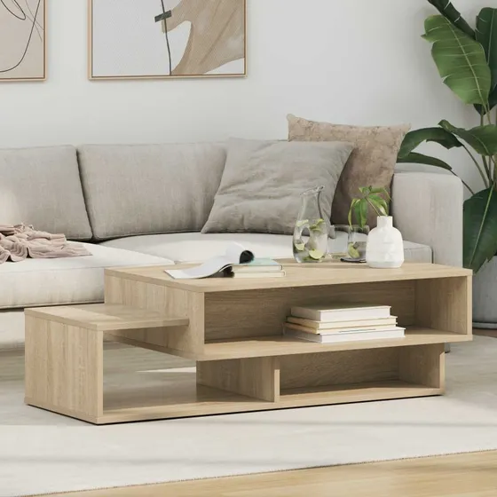 Sofabord Sonoma eg 105 x 50 cm – konstrueret træ