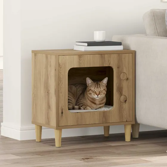 Kattehus Artisan eg 513052 cm  konstrueret tr
