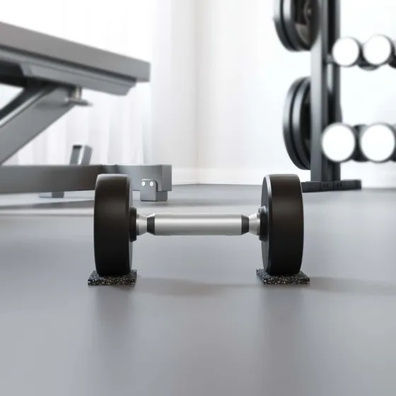 Sort gummirulle – rund holdbar gummivalse