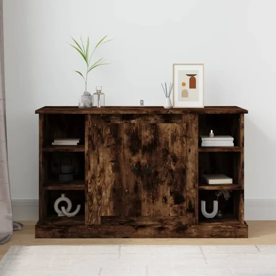 vidaXL skænk 100x35,5x60 cm røget egetræsfarve
