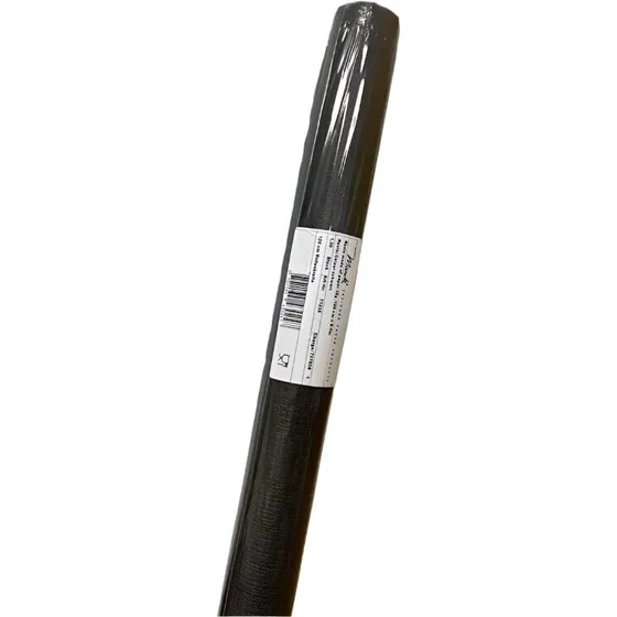 Papirsdug 1,2 x 8 m - sort