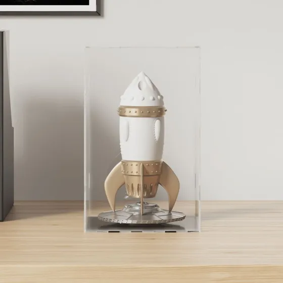 vidaXL displaykasse akryl transparent 14x14x22 cm