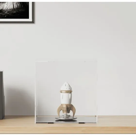 vidaXL displaykasse 30x30x30 cm transparent akryl