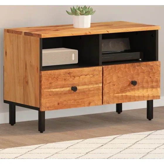 vidaXL TV-bord 70x33x46 cm i massivt akacietræ