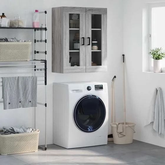 vidaXL vghngt skab 69,5x34x90 cm gr sonoma-eg