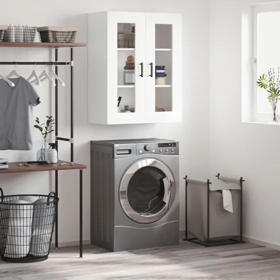 vidaXL vghngt skab 69,5x34x90 cm, hvid