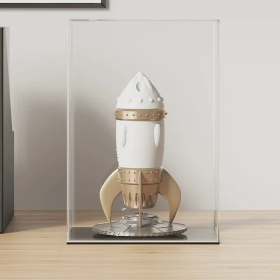 vidaXL montre i akryl 17x12x25 cm, transparent