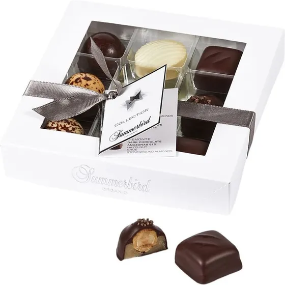 Summerbird Collection 9 gaveæske (9 økologiske chokolader)