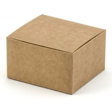 10 stk. Gaveæsker i kraftig karton, natur