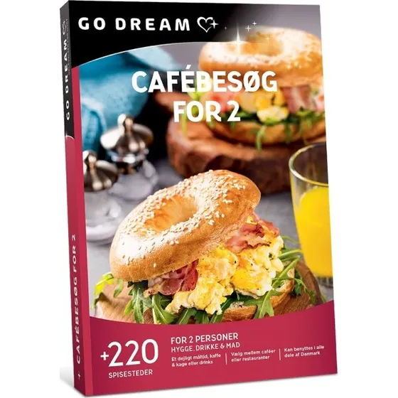 GO DREAM Cafébesøg for 2