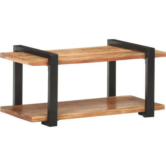 vidaXL tv-skab 90x40x40 cm massivt akacietræ