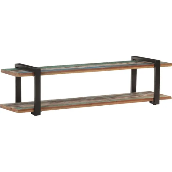 vidaXL tv-skab 160x40x40 cm i massivt genbrugstræ