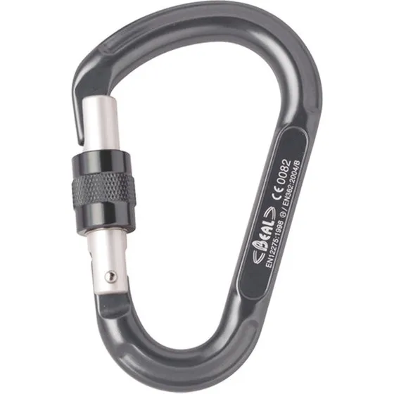 Beal Be Lock Screw – stor symmetrisk HMS karabiner (screwlock)
