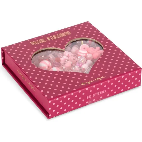 Konges Sløjd Pink Boks med Perler