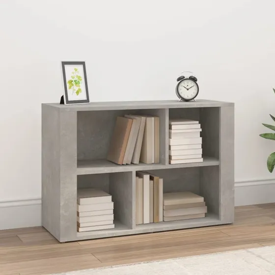 vidaXL skænk 80x30x54 cm konstrueret træ betongrå