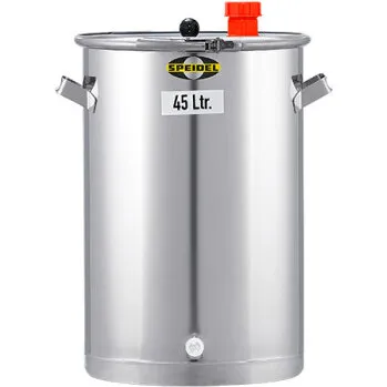 Universal rustfri gærings- og opbevaringstønde 45 L
