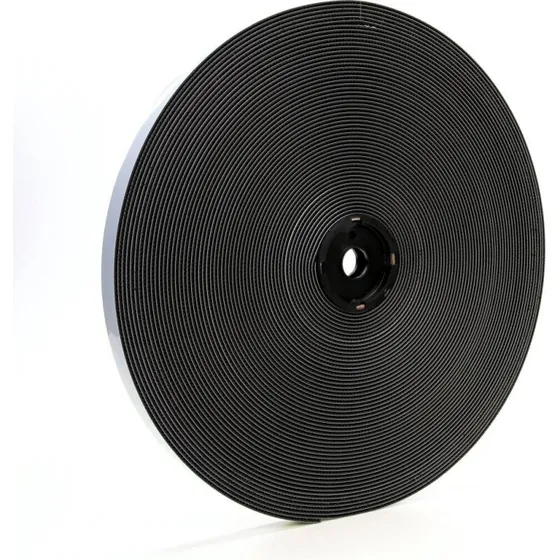 3M Dual-Lock SJ354D genlukkeligt klæbebånd, sort 5 m