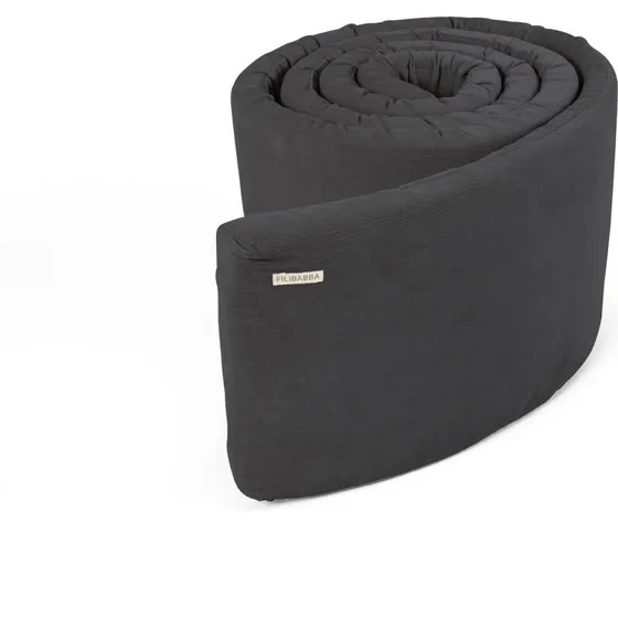 Filibabba Sengerand Fløjl Stone Grey 340 cm