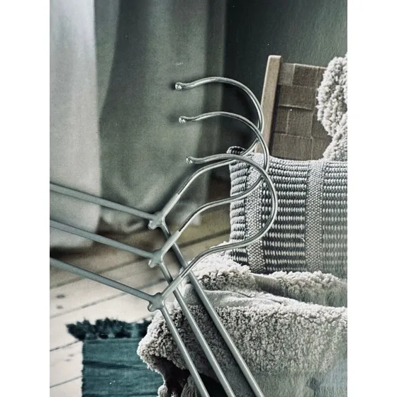 Tøjbøjler 41x20 cm, 3 stk. med skridsikker belægning