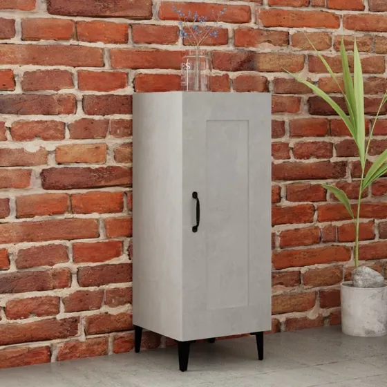 vidaXL sknk 34,5x34x90 cm konstrueret tr - betongr