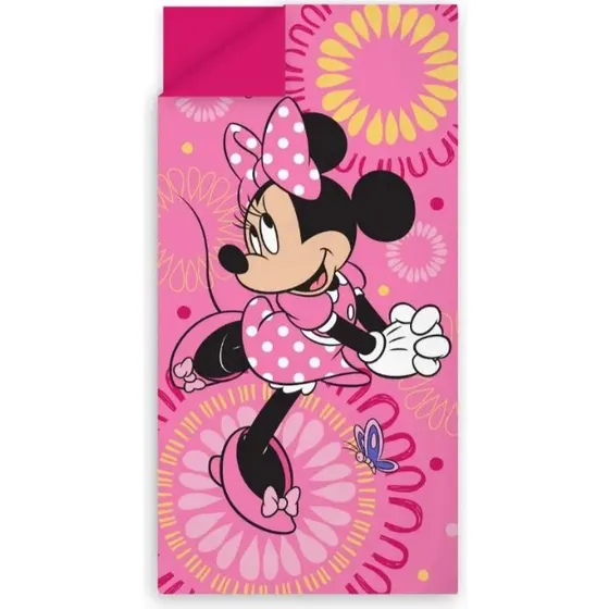Disney Minnie Mouse sovepose 70x140 cm - lyserød