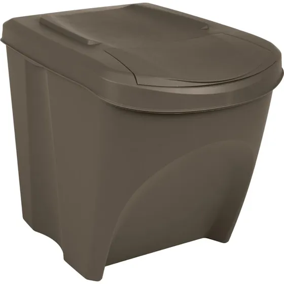 vidaXL stabelbare affaldsspande 3x75 L, gr