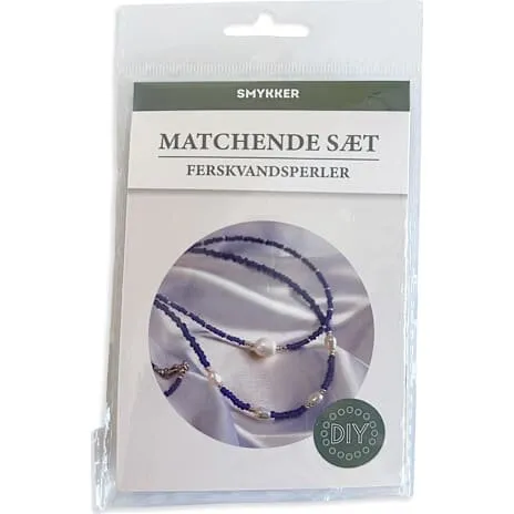 DIY smykkesæt Ferskvandsperler (4+)
