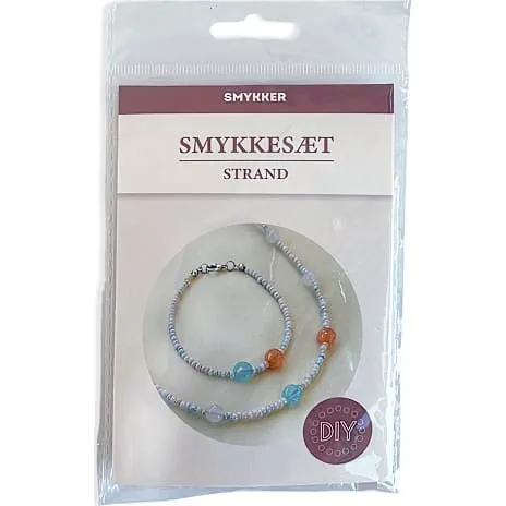 DIY smykkesæt - Strand, fra 4 år