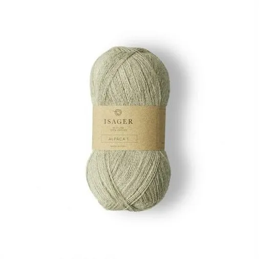 Isager Alpaca 1 – 100% alpaca, 50 g (400 m)