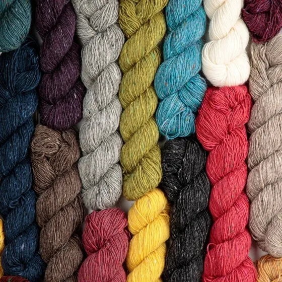 Isager Tweed 50 g — 70% uld/30% mohair, 200 m