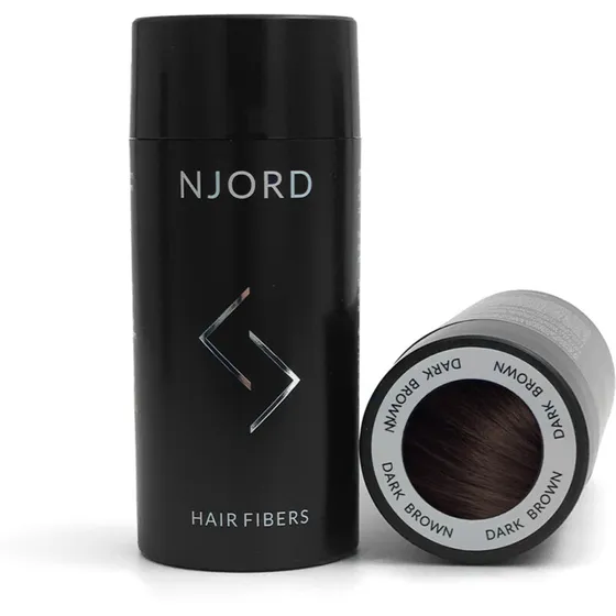 Njord Hair Fibers Mørkebrun 23 g
