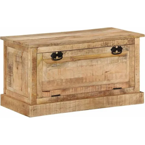 vidaXL skobænk 85x40x45 cm, massivt mangotræ
