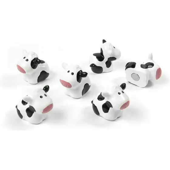 Trendform Ko-magneter 6-pak – sorte/hvide køer