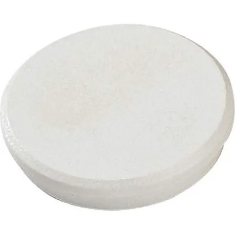Dahle magneter 24 mm rund hvid, 10 stk