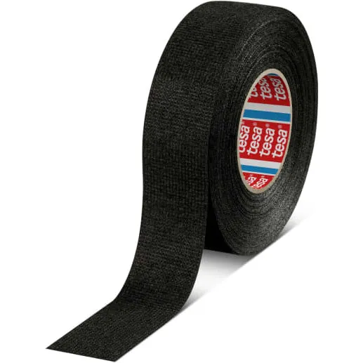 Tesa kabeltape 19 mm x 15 m, 0,3 mm – sort