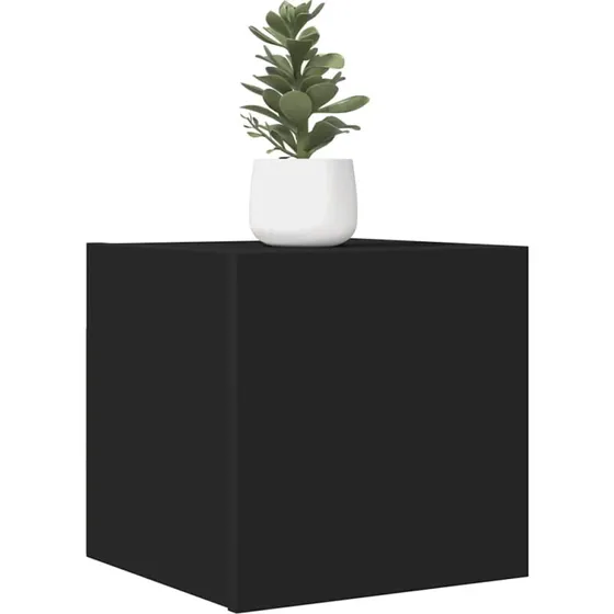 vidaXL væghængte tv-skabe 2 stk. 30,5x30x30 cm sort