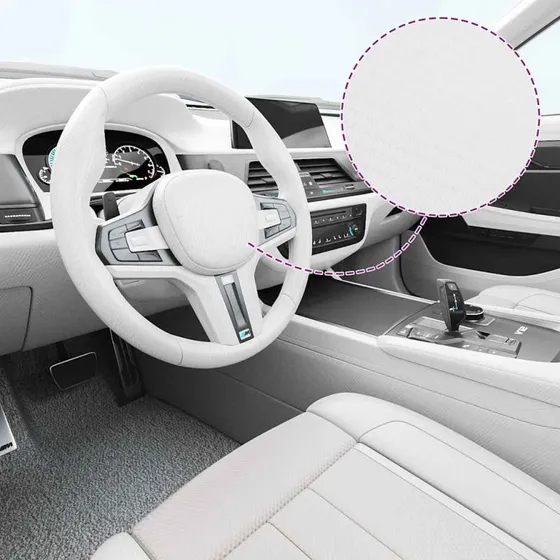 vidaXL 3D bilfolie 2 stk. 100x150 cm  hvid