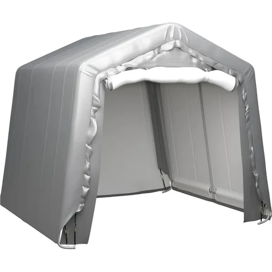 vidaXL opbevaringstelt 240x240 cm stlgr