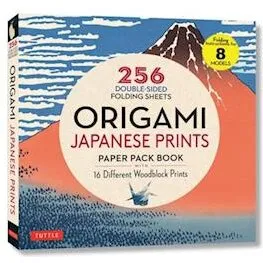 Tuttle Origami Japanese Prints, 256 ark rip-ud origamipapir