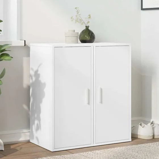 vidaXL skoskabe 2 stk. 32x35x70 cm hvid