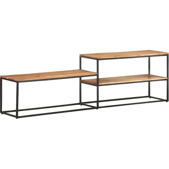 vidaXL TV-skab 180x30x50 cm i massivt akacietræ