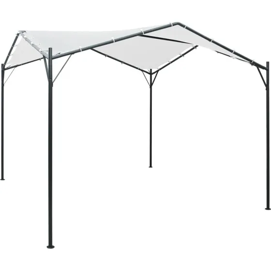 vidaXL havepavillon 3x3x2,6 m 180 g/m² – hvid